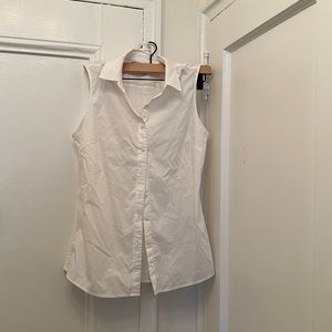 Banana republic white button down - sz6
